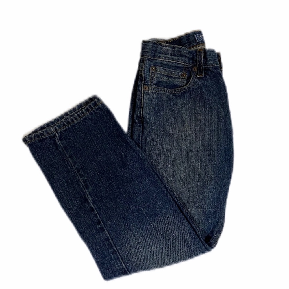 Levi’s Signature Boys Dark Wash Straight Jeans 10